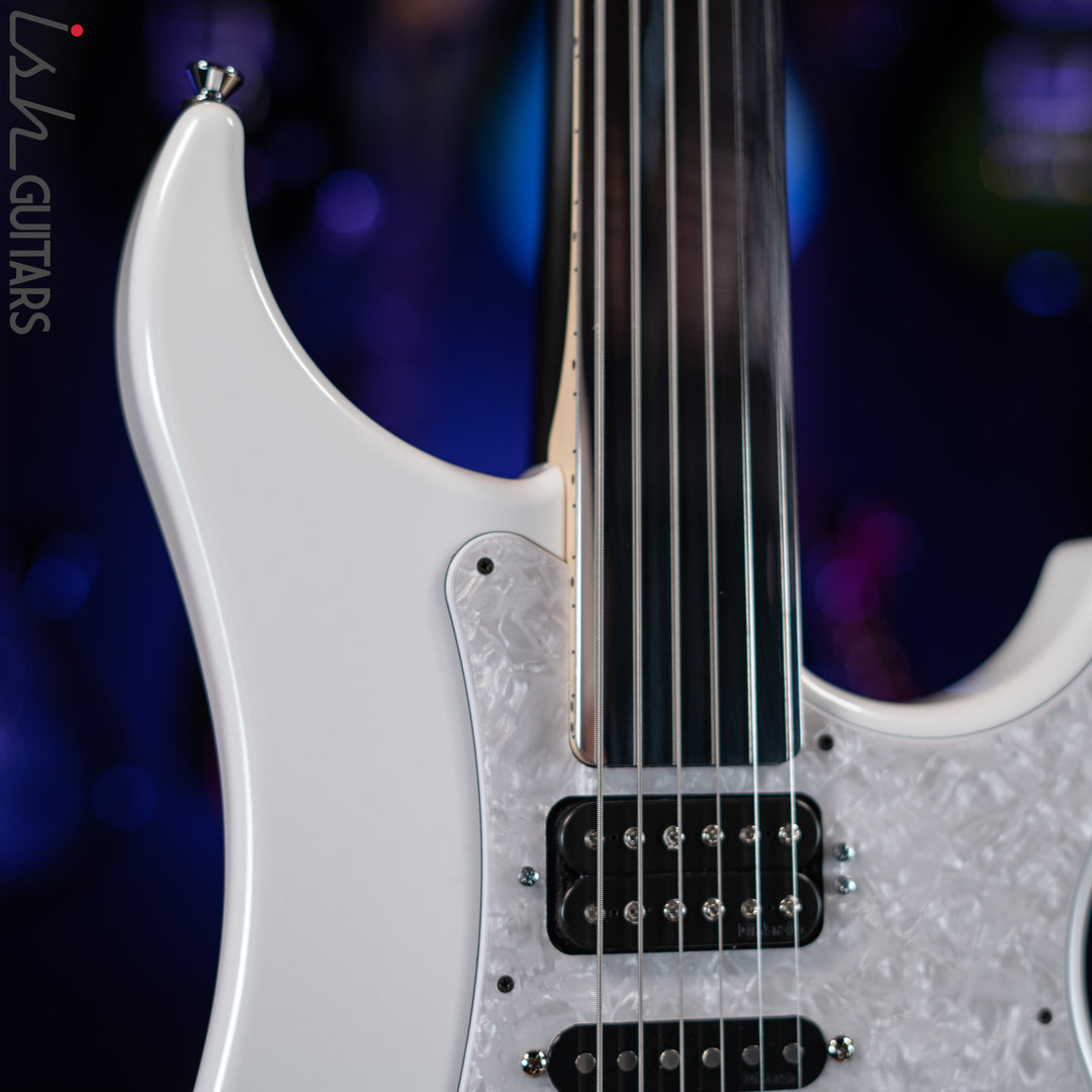 Vigier Excalibur Surfreter Supra Fretless Pearl White