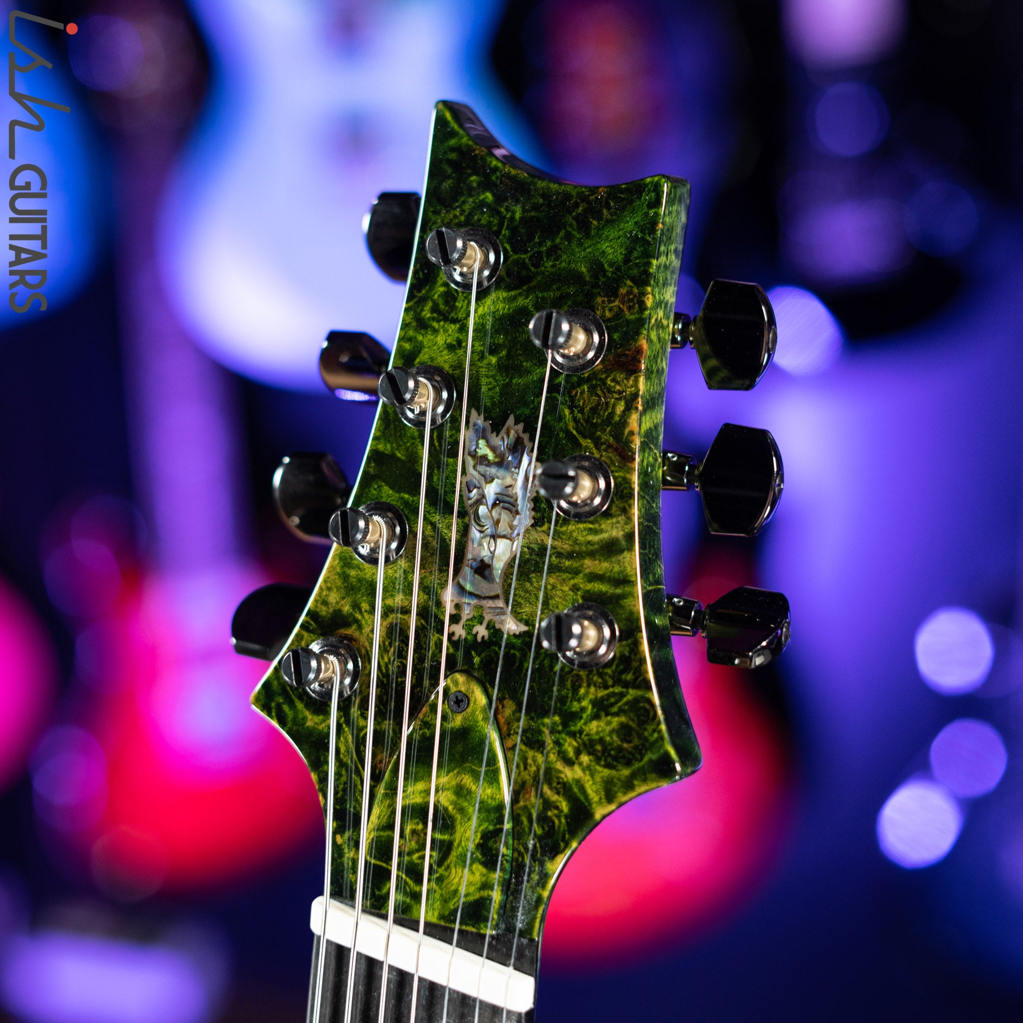 PRS Private Stock Custom 24 Multi-scale 7-String Burl Maple