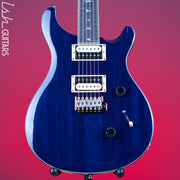 PRS SE Standard 24 Electric Guitar Translucent Blue Demo