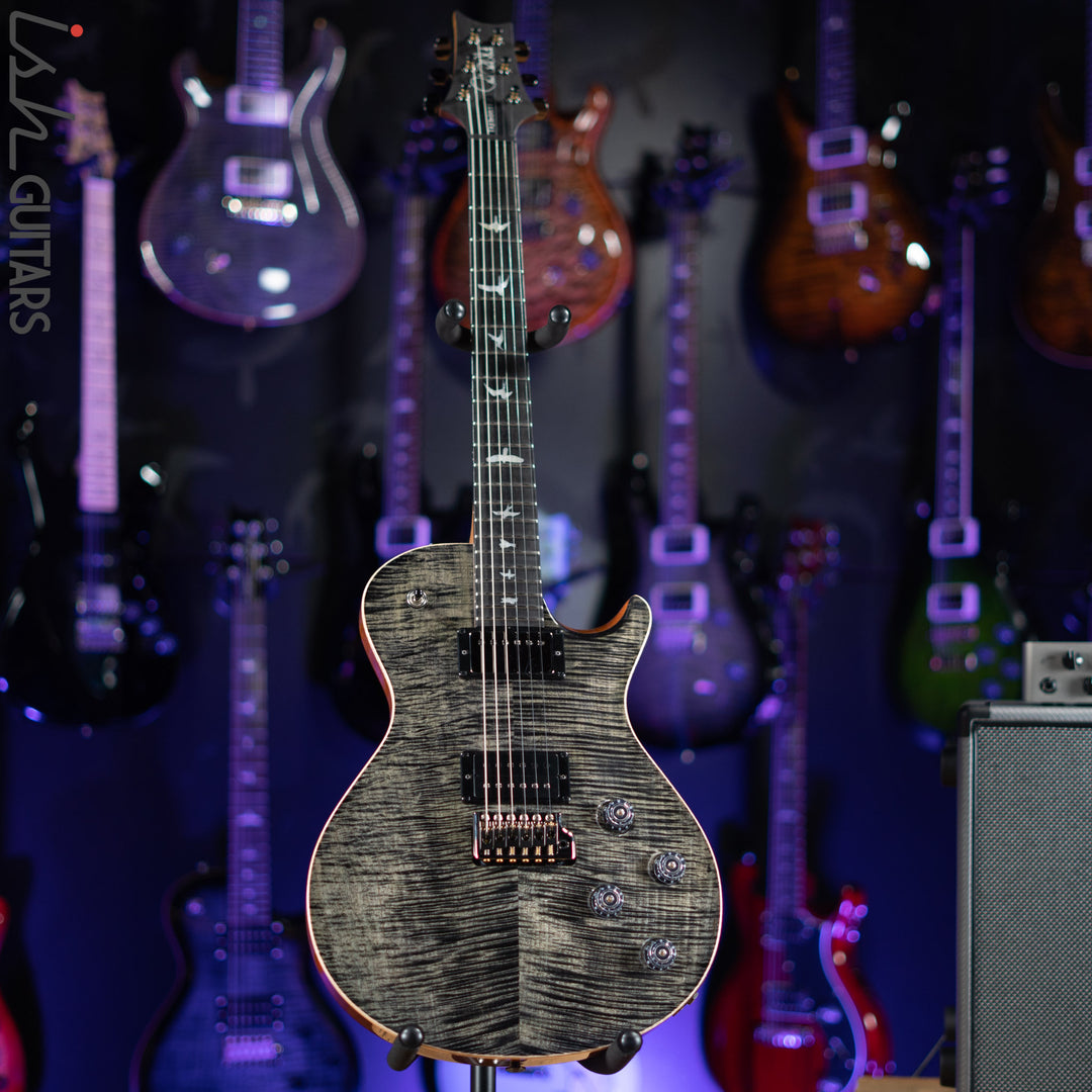 2021 PRS Wood Library Tremonti Obsidian 10-Top Torrefied Maple Neck