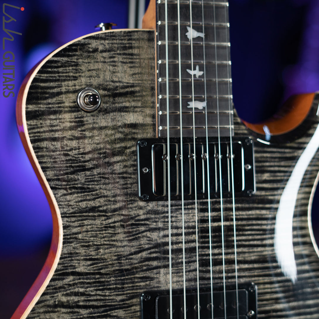 2021 PRS Wood Library Tremonti Obsidian 10-Top Torrefied Maple Neck