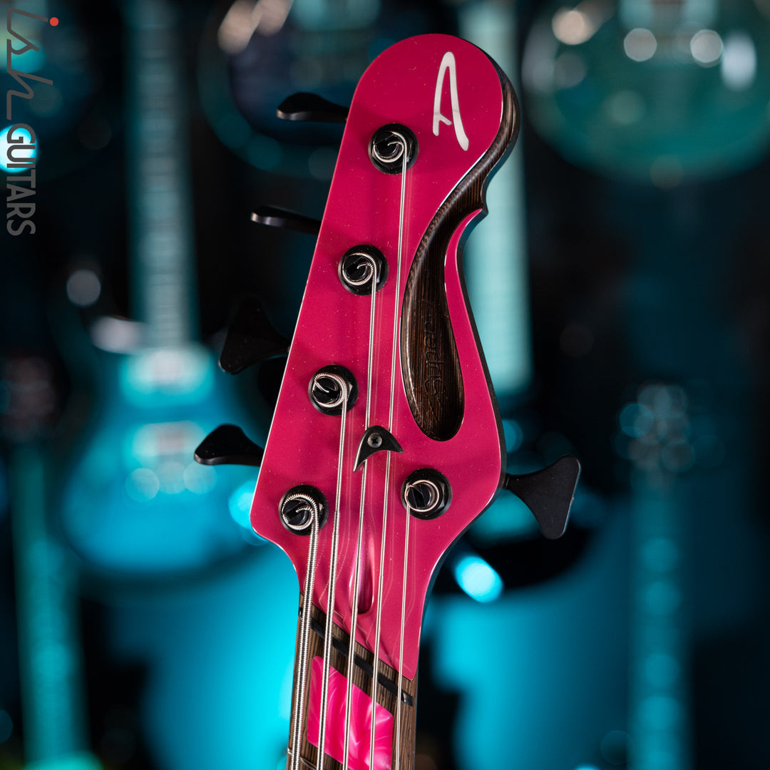 Dingwall Super J 5-String Bass Pink Metallic Gloss