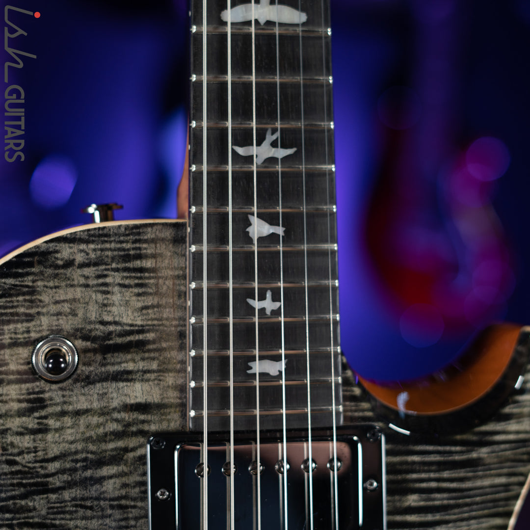 2021 PRS Wood Library Tremonti Obsidian 10-Top Torrefied Maple Neck