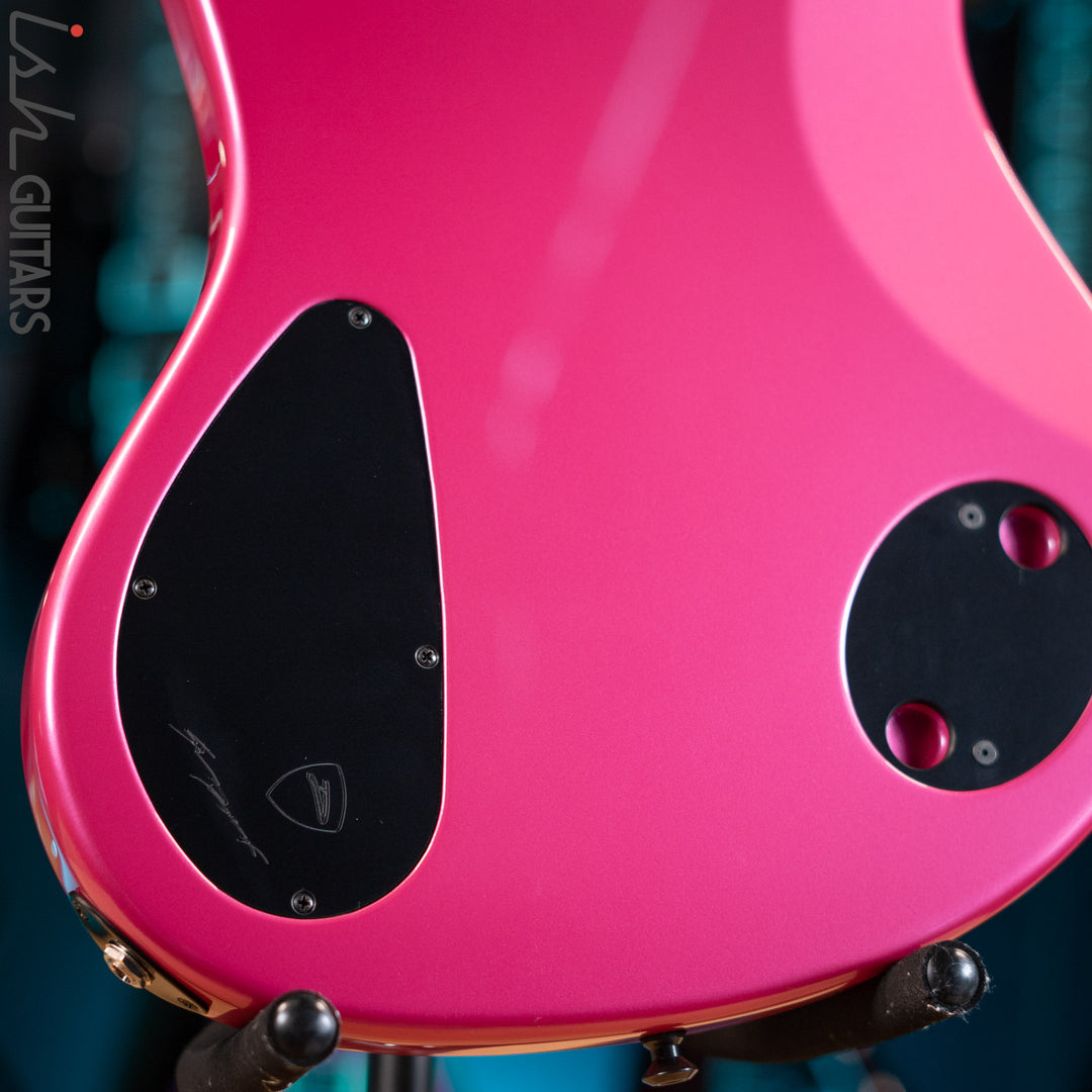 Dingwall Super J 5-String Bass Pink Metallic Gloss