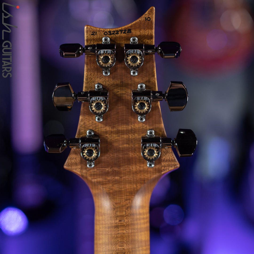 2021 PRS Wood Library Tremonti Obsidian 10-Top Torrefied Maple Neck
