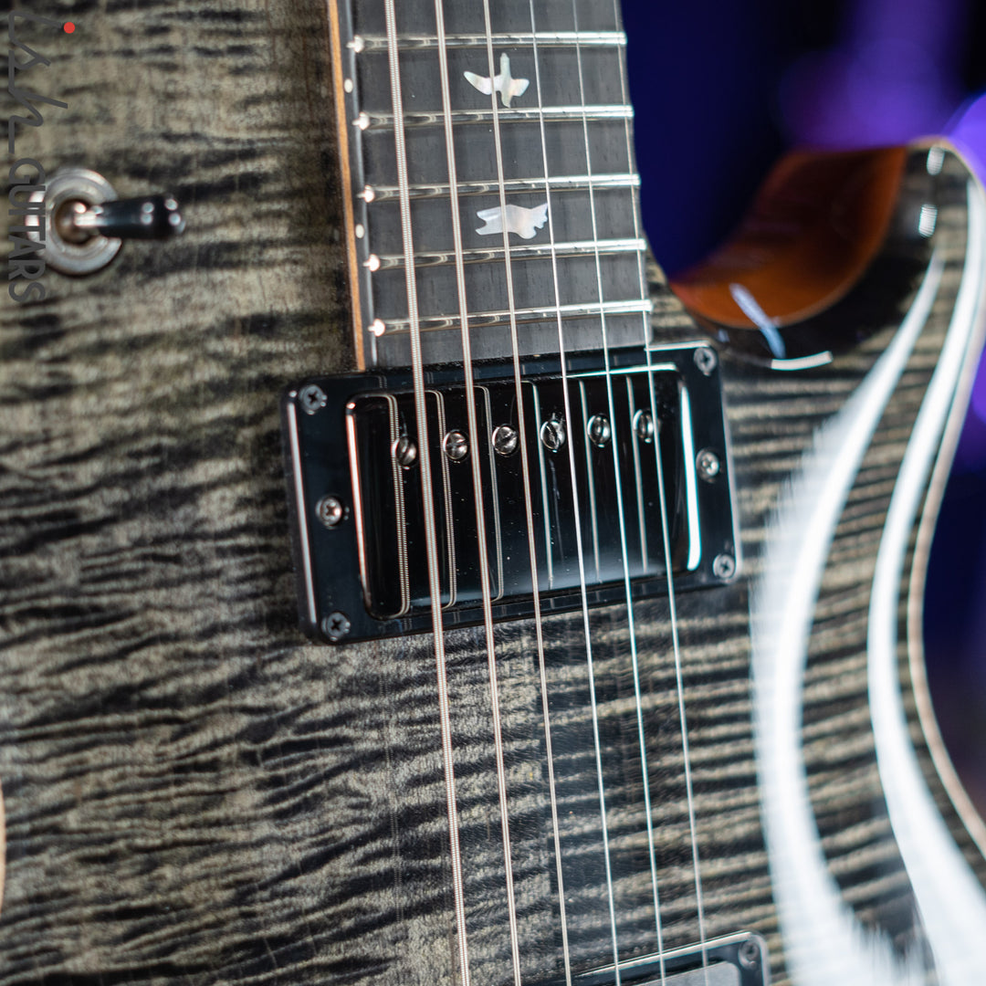 2021 PRS Wood Library Tremonti Obsidian 10-Top Torrefied Maple Neck