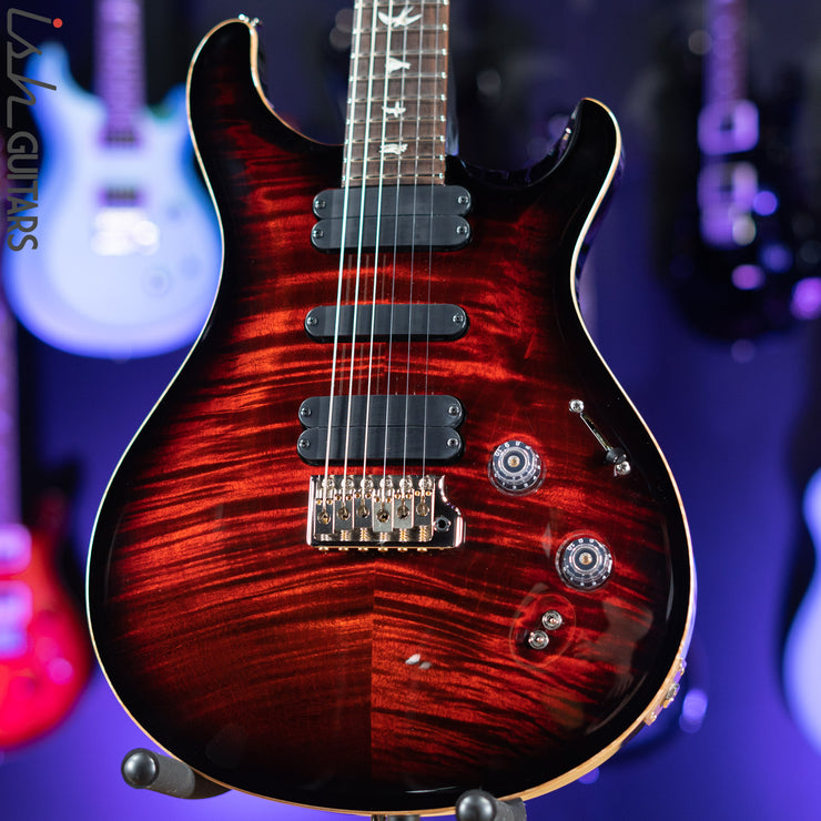 2021 PRS 509 Fire Red Burst Electric Guitar