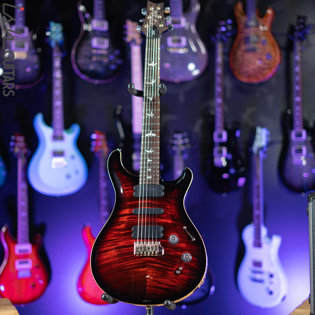 2021 PRS 509 Fire Red Burst Electric Guitar