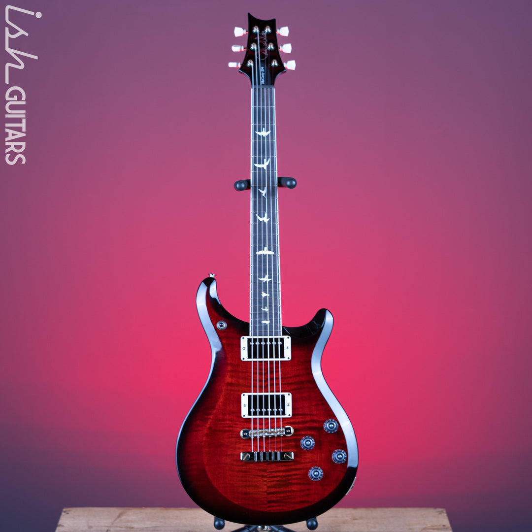 PRS S2 McCarty 594 Electric Guitar Fire Red Smoke Wrap Demo
