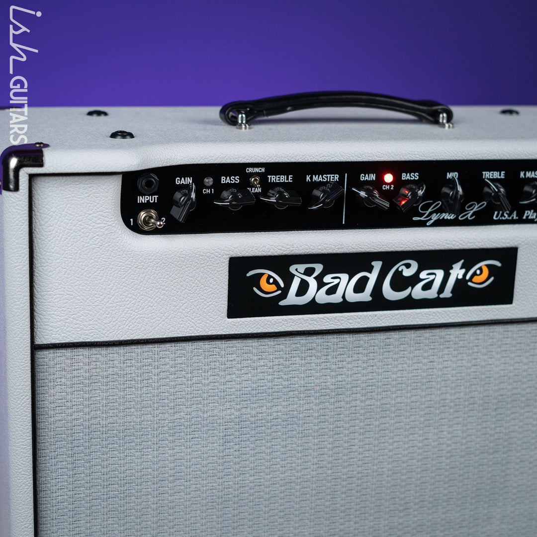 Bad Cat Lynx X USA Player Series 1x12 40W Guitar Combo Amplifier White Tolex
