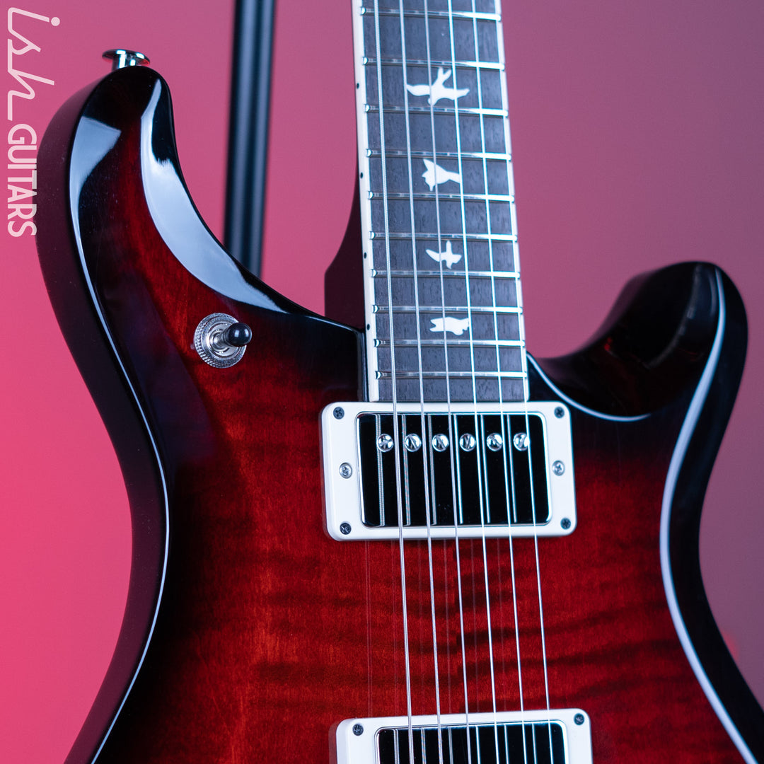 PRS S2 McCarty 594 Electric Guitar Fire Red Smoke Wrap Demo
