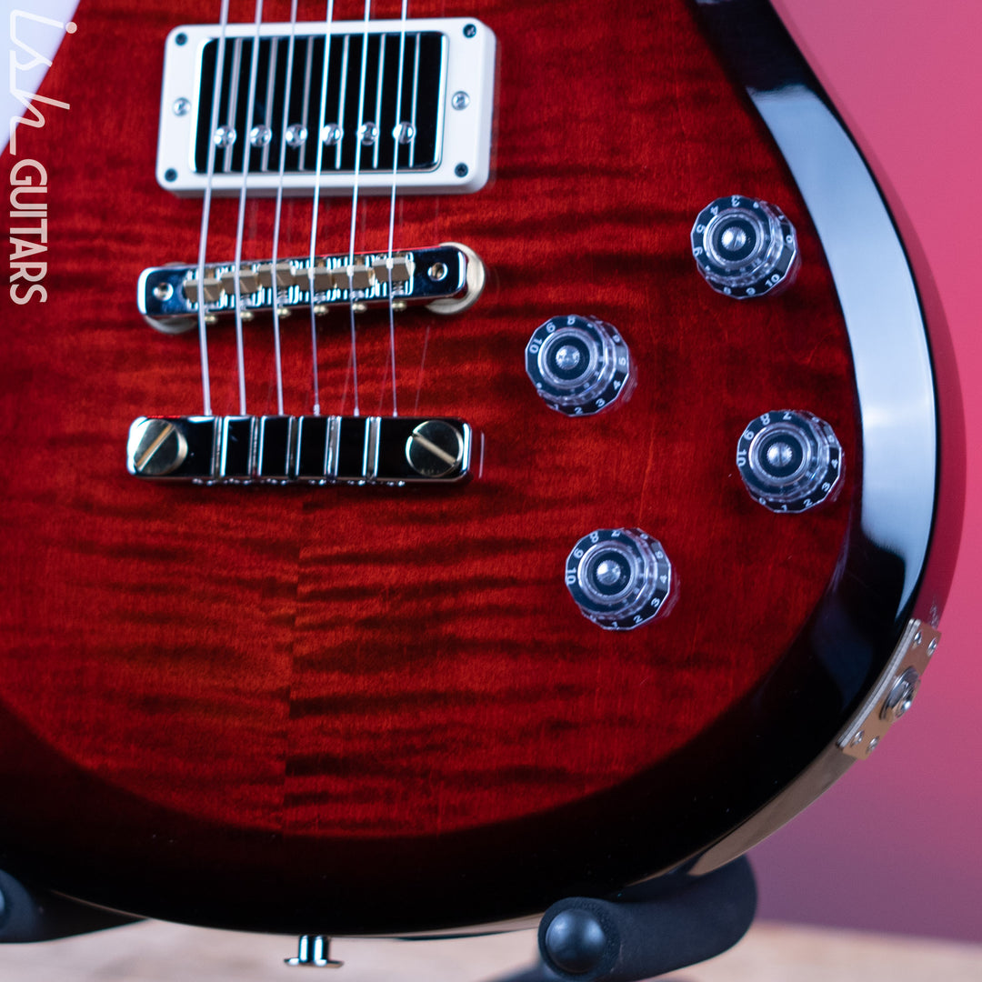 PRS S2 McCarty 594 Electric Guitar Fire Red Smoke Wrap Demo
