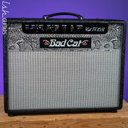 Bad Cat Cub IV 15 Reverb Handwired 15-Watt 1x12 Guitar Combo Amplifier Western Tolex, Black & White Snakeskin