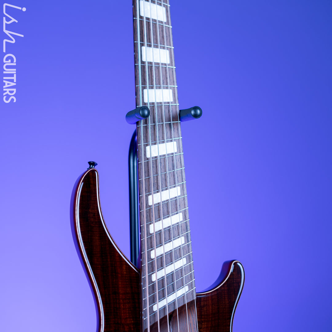 Dingwall Afterburner II 6-String Bass Natural Chambered Walnut NAMM 2022