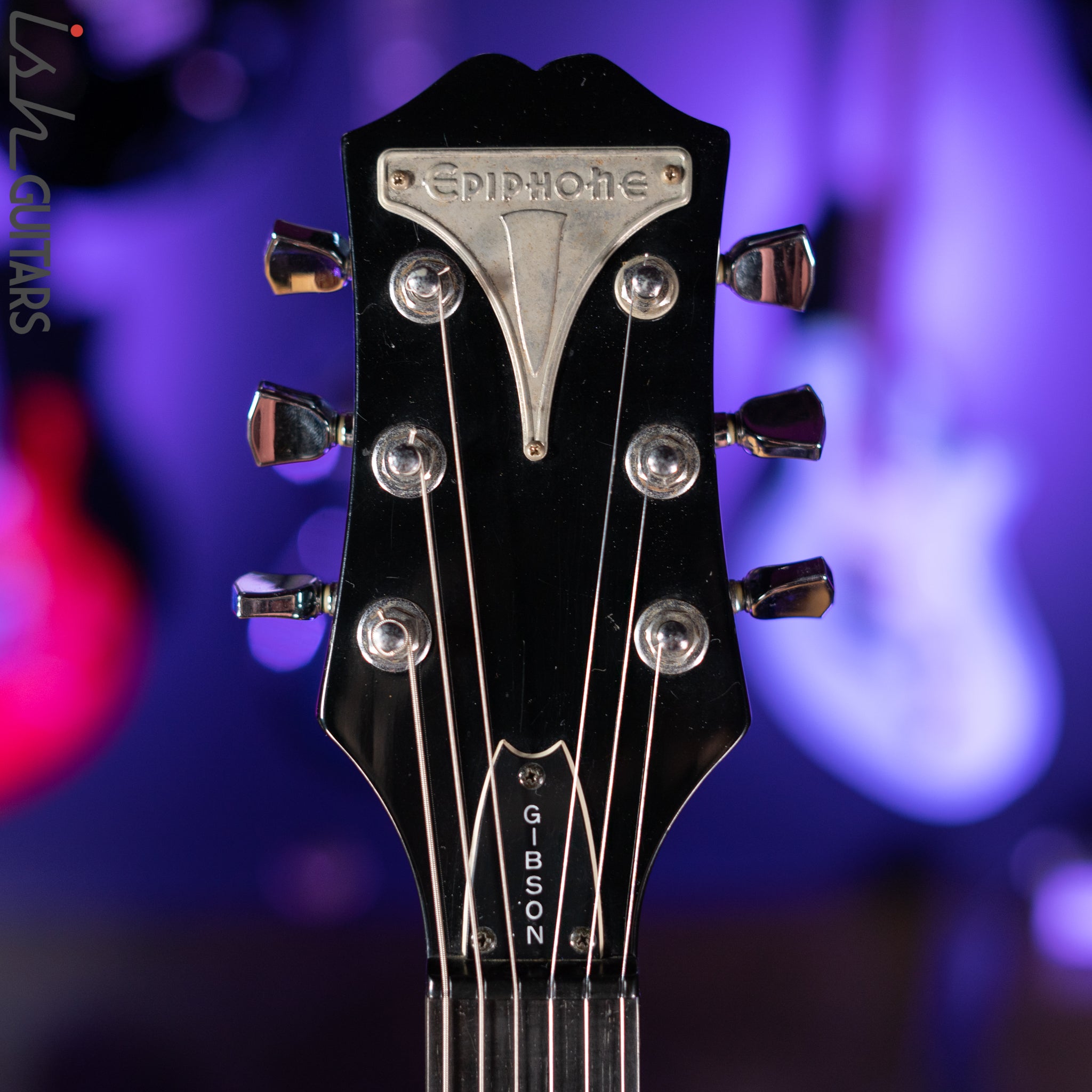 1999 Epiphone FlameKat Semi-Hollow Bigsby Flame Finish – Ish Guitars