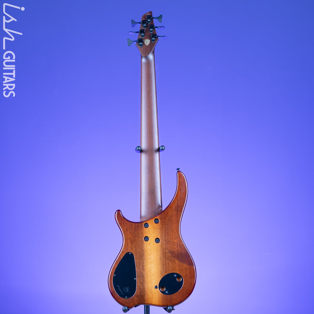 Dingwall Afterburner II 6-String Bass Natural Chambered Walnut NAMM 2022