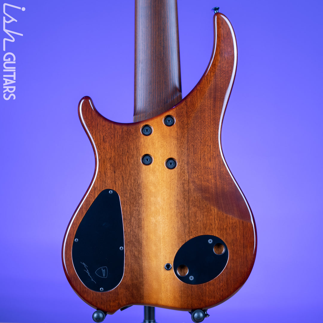 Dingwall Afterburner II 6-String Bass Natural Chambered Walnut NAMM 2022