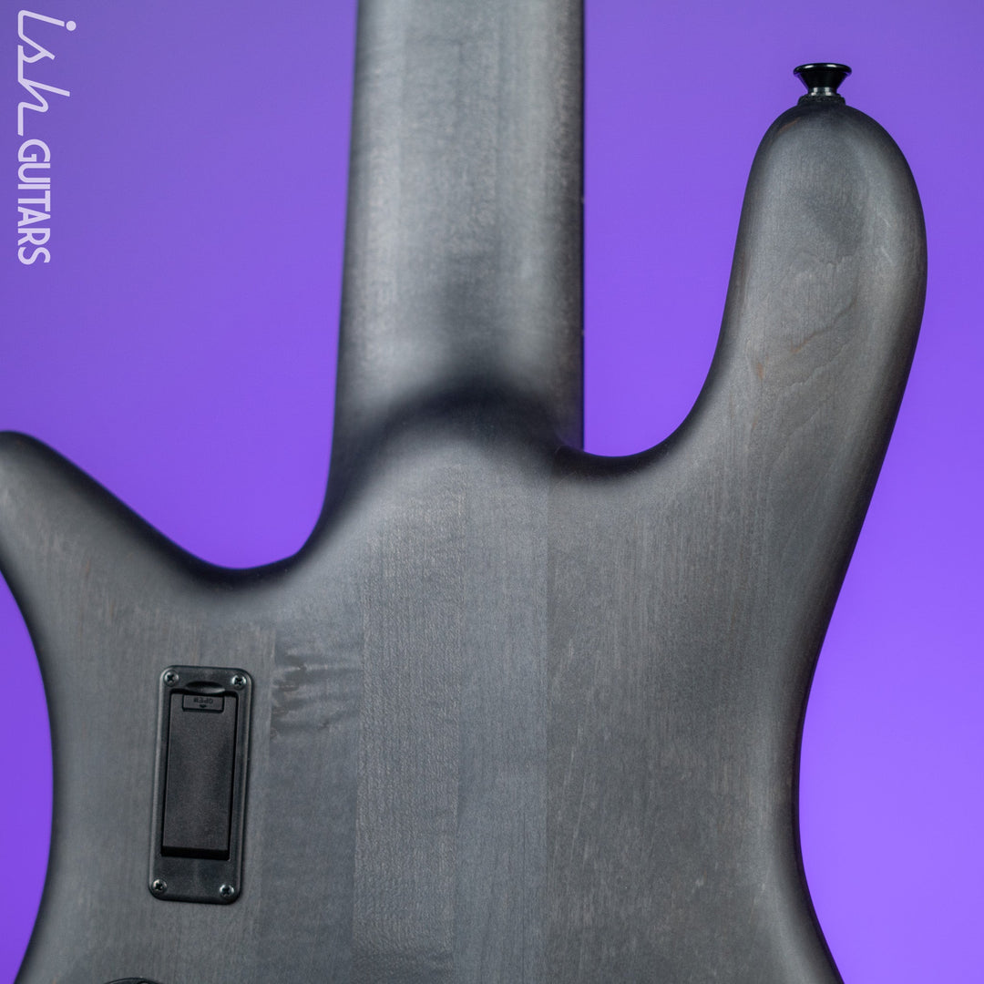 Spector Euro6 LX 6-String Bass Trans Black Stain Matte