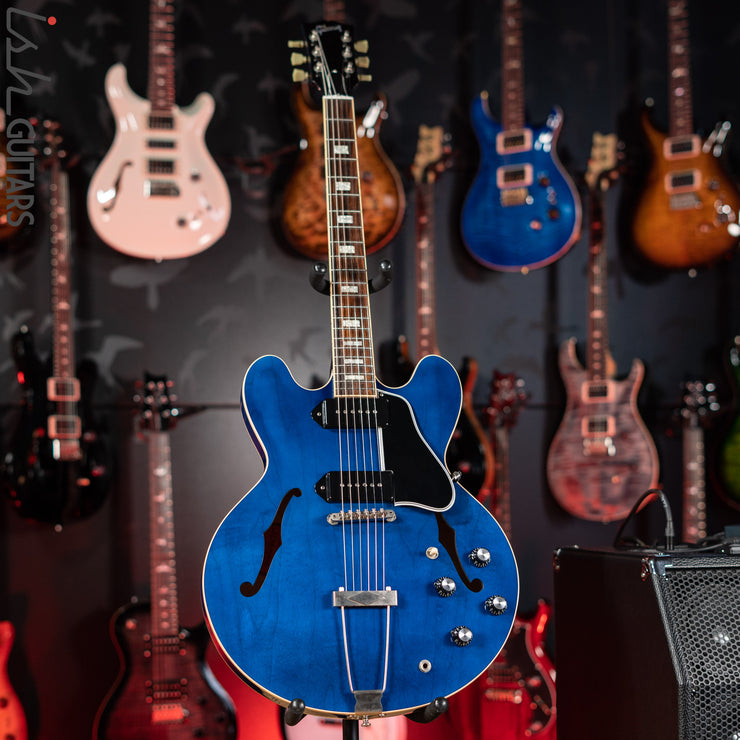 2010 Gibson Custom ES-330L Beale Street Blue