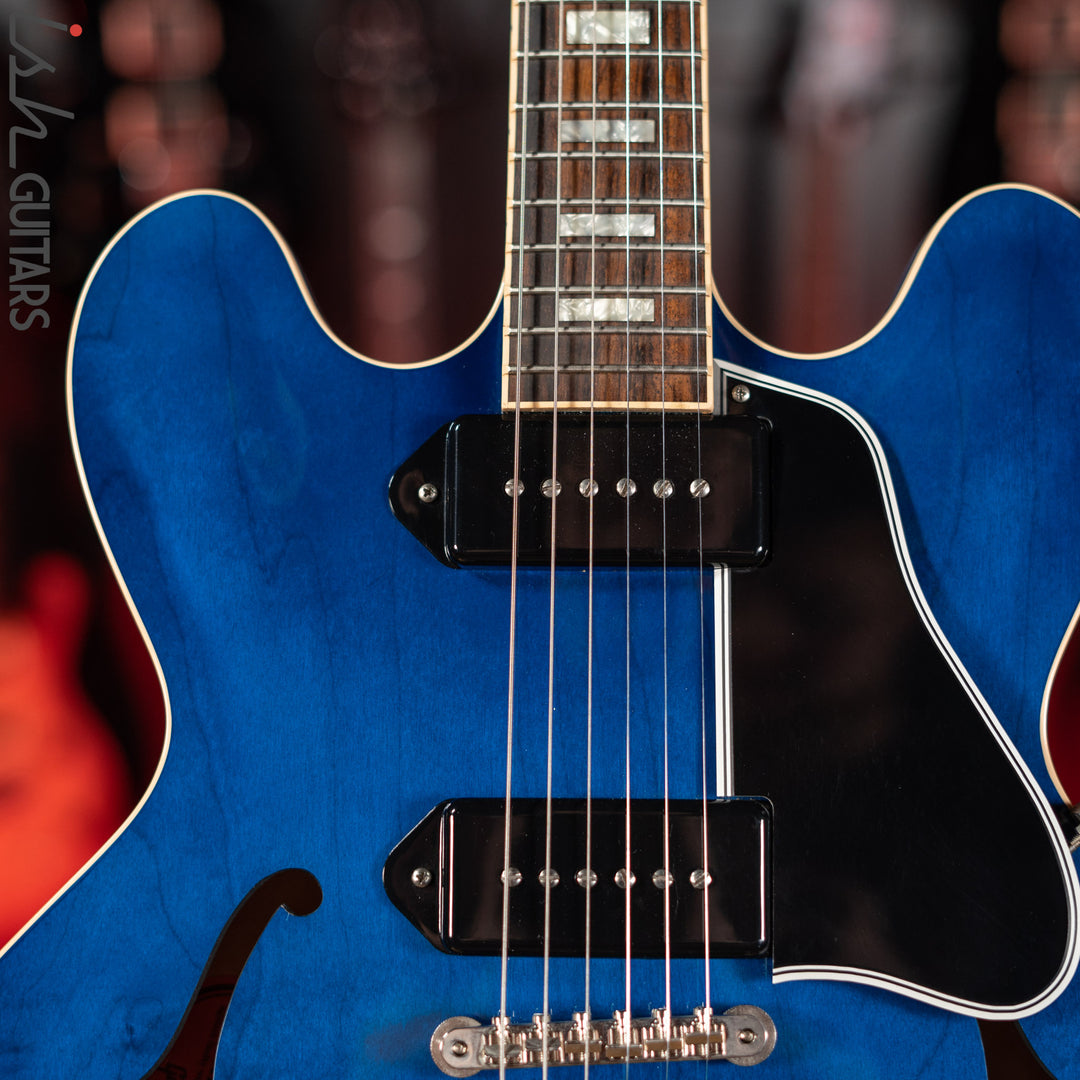 2010 Gibson Custom ES-330L Beale Street Blue