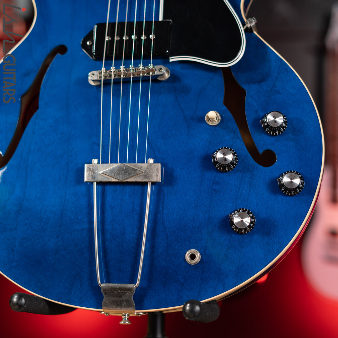 2010 Gibson Custom ES-330L Beale Street Blue
