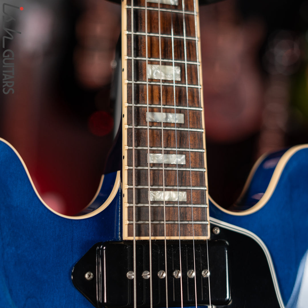 2010 Gibson Custom ES-330L Beale Street Blue
