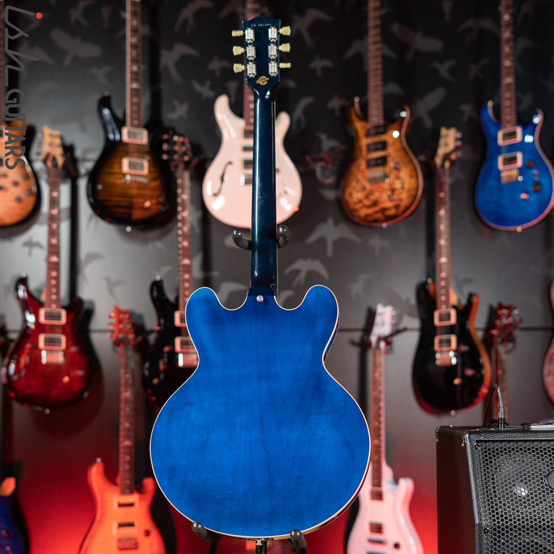 2010 Gibson Custom ES-330L Beale Street Blue