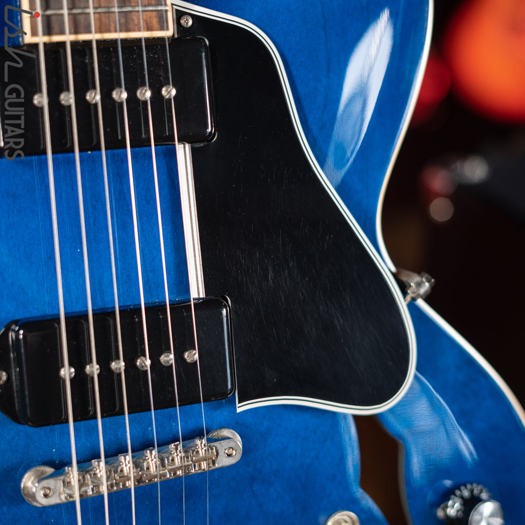 2010 Gibson Custom ES-330L Beale Street Blue