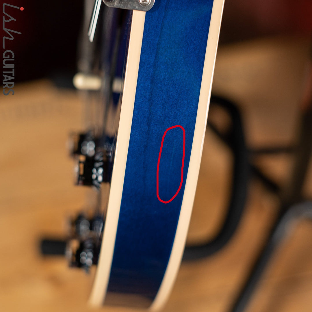 2010 Gibson Custom ES-330L Beale Street Blue