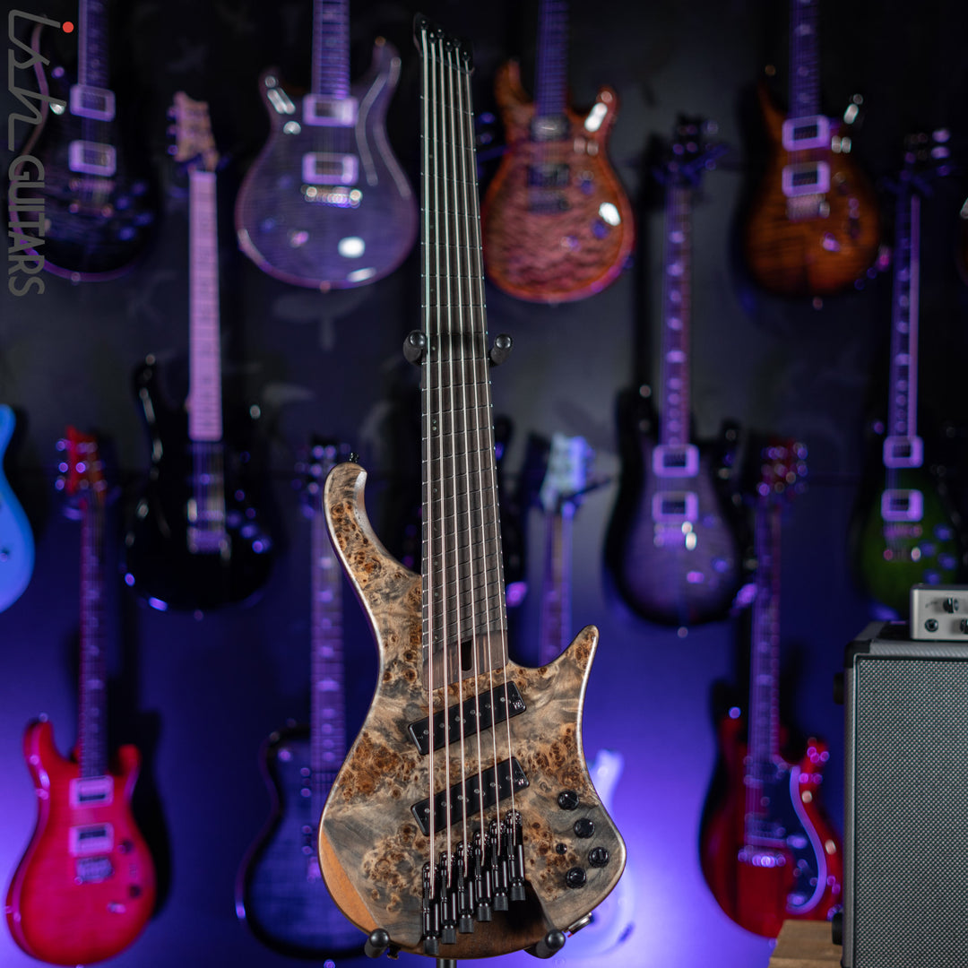 Ibanez EHB1506MS Headless Bass Black Ice Flat