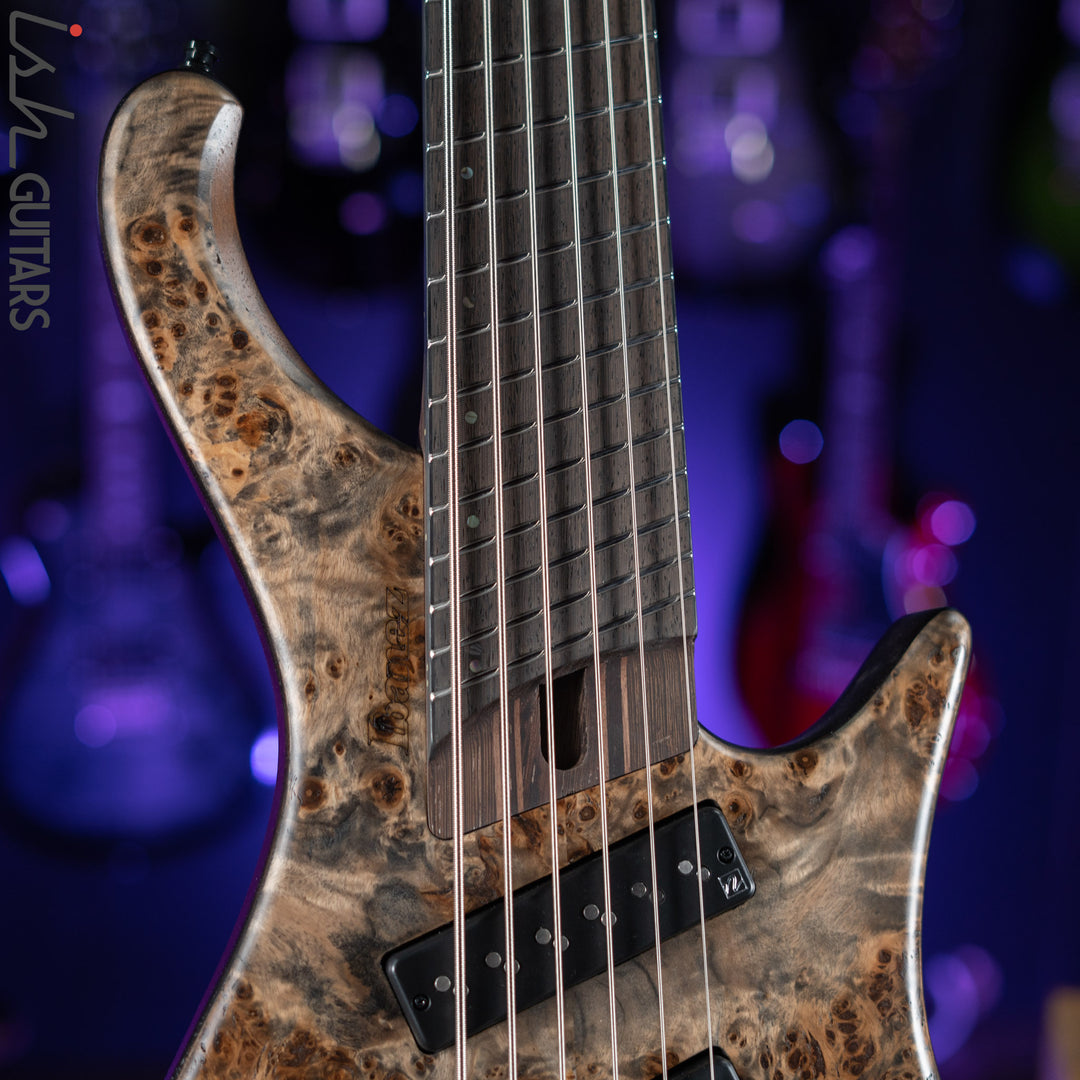 Ibanez EHB1506MS Headless Bass Black Ice Flat