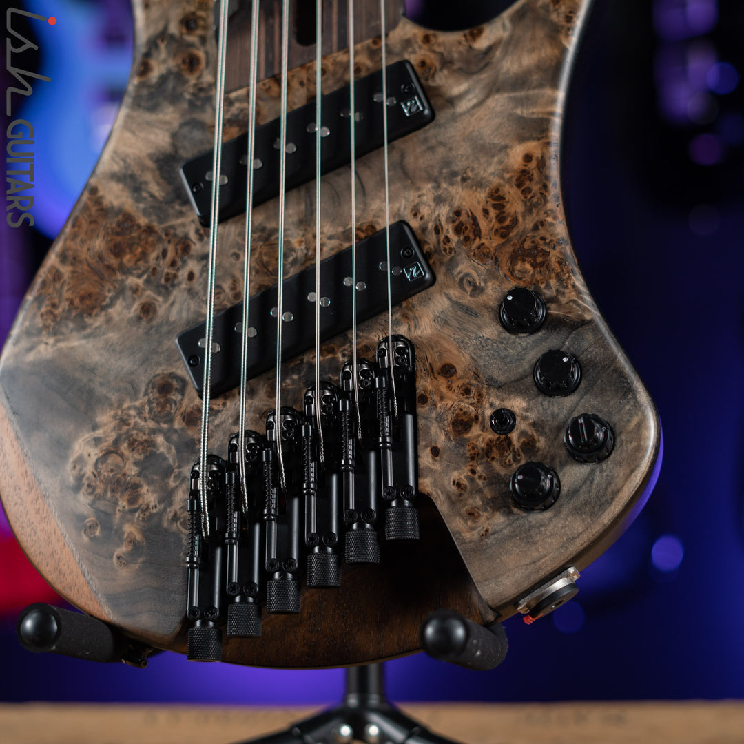 Ibanez EHB1506MS Headless Bass Black Ice Flat – Ish Guitars