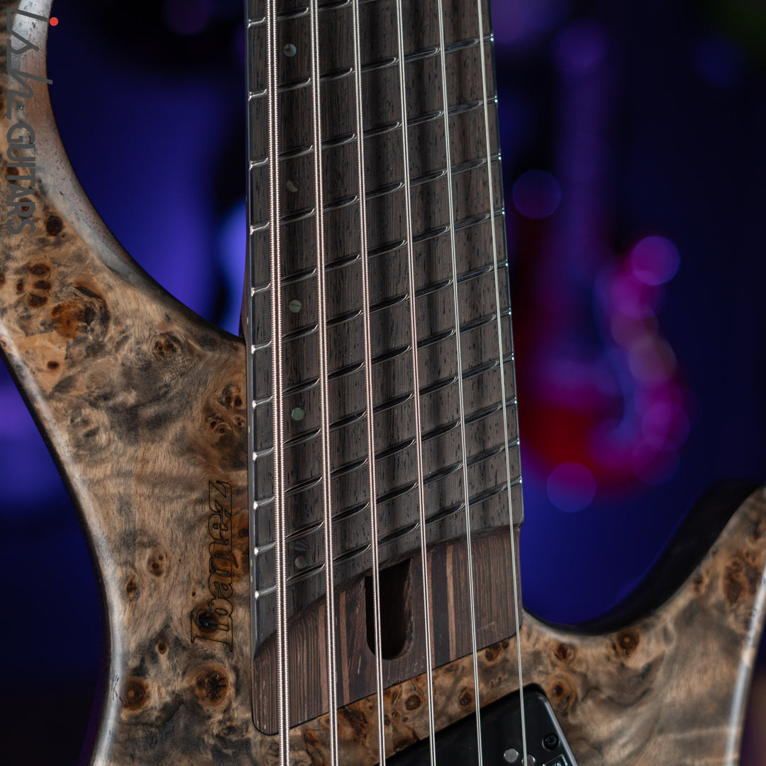Ibanez EHB1506MS Headless Bass Black Ice Flat