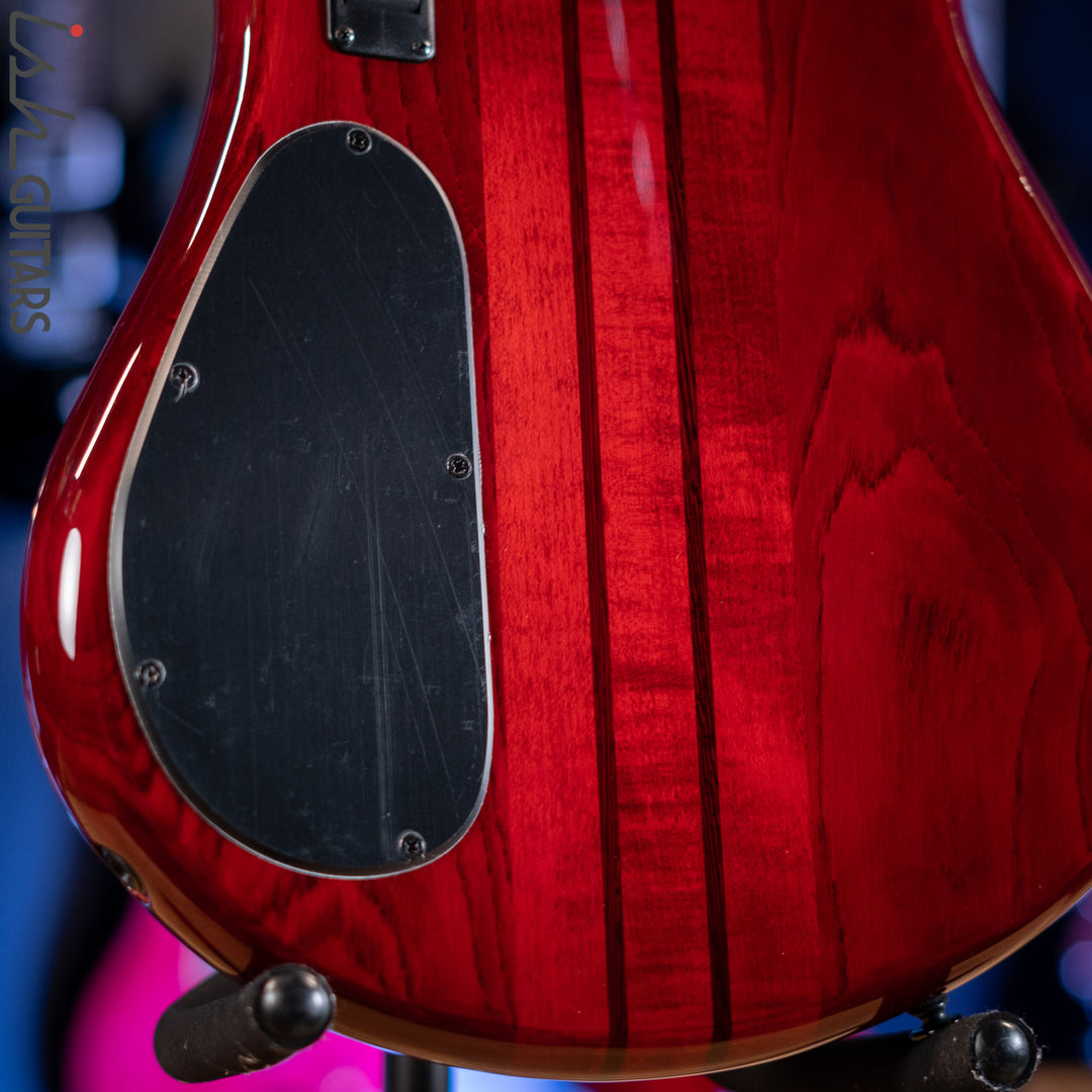 Spector NS Dimension 5 Multiscale Bass Inferno Red Gloss