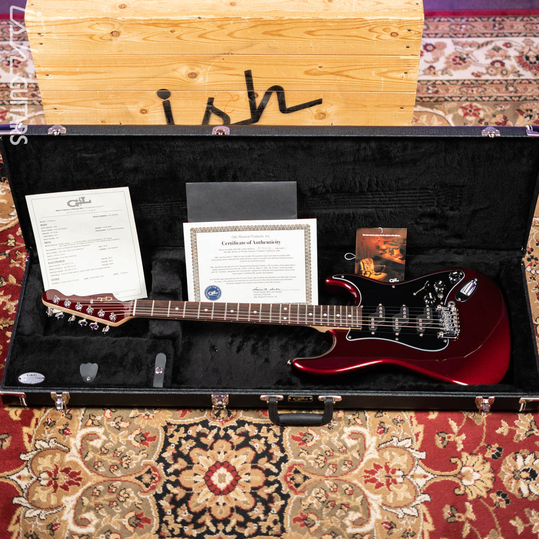 2019 G&amp;L USA Comanche Ruby Red Metallic