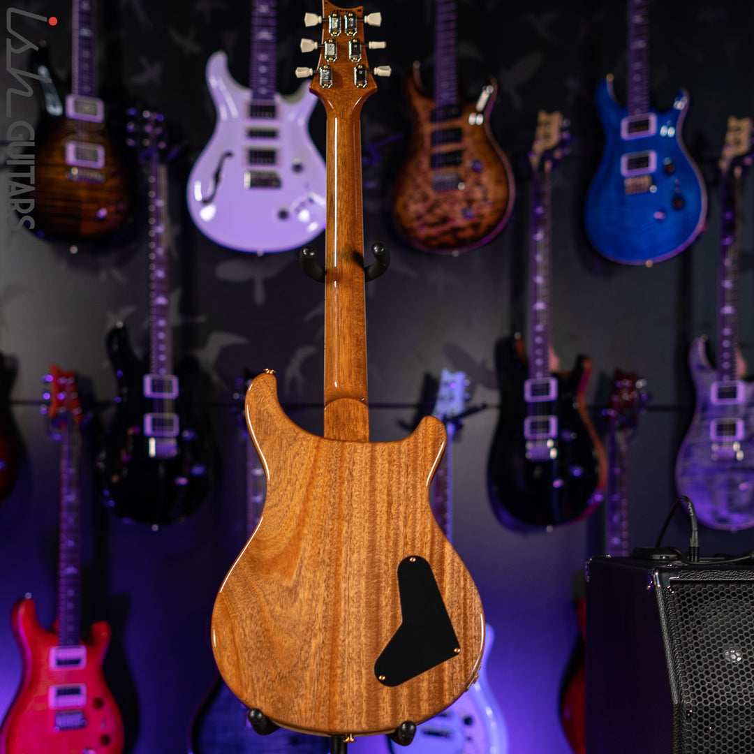 PRS McCarty Lefty Wood Library Trampas Green 10 Top Flame Maple Demo