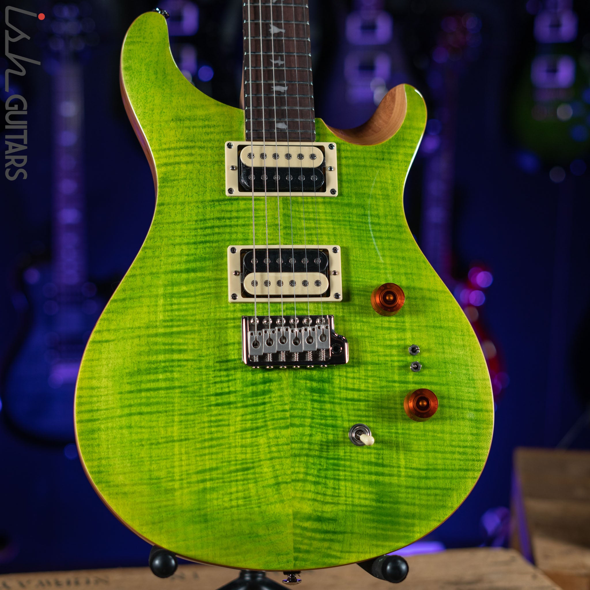 PRS SE Custom 24-08 Eriza Verde Electric Guitar – Ish Guitars