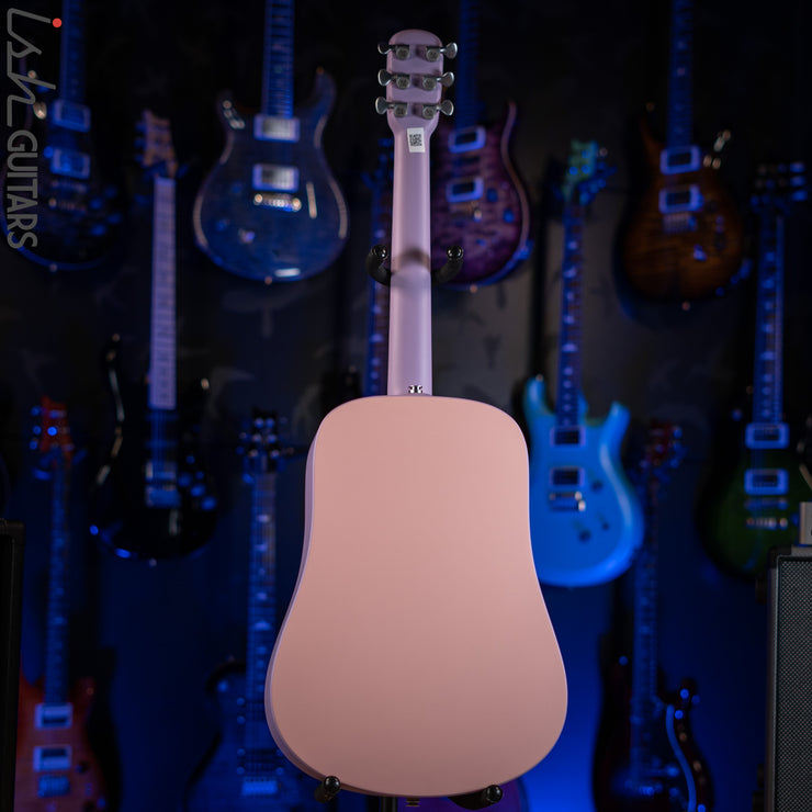 Lava Music Blue Lava Smart Acoustic Guitar Choral Pink/ Lavender w/ Airflow Bag