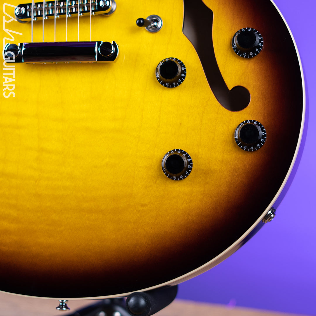 Heritage H-535 Semi-Hollow Electric Guitar Original Sunburst