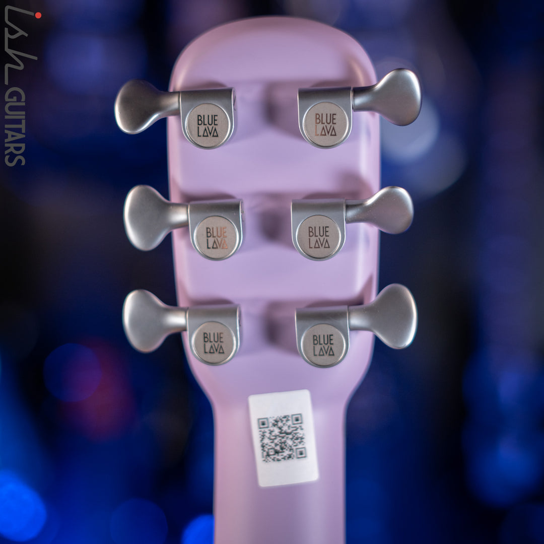 Lava Music Blue Lava Smart Acoustic Guitar Choral Pink/ Lavender w/ Airflow Bag