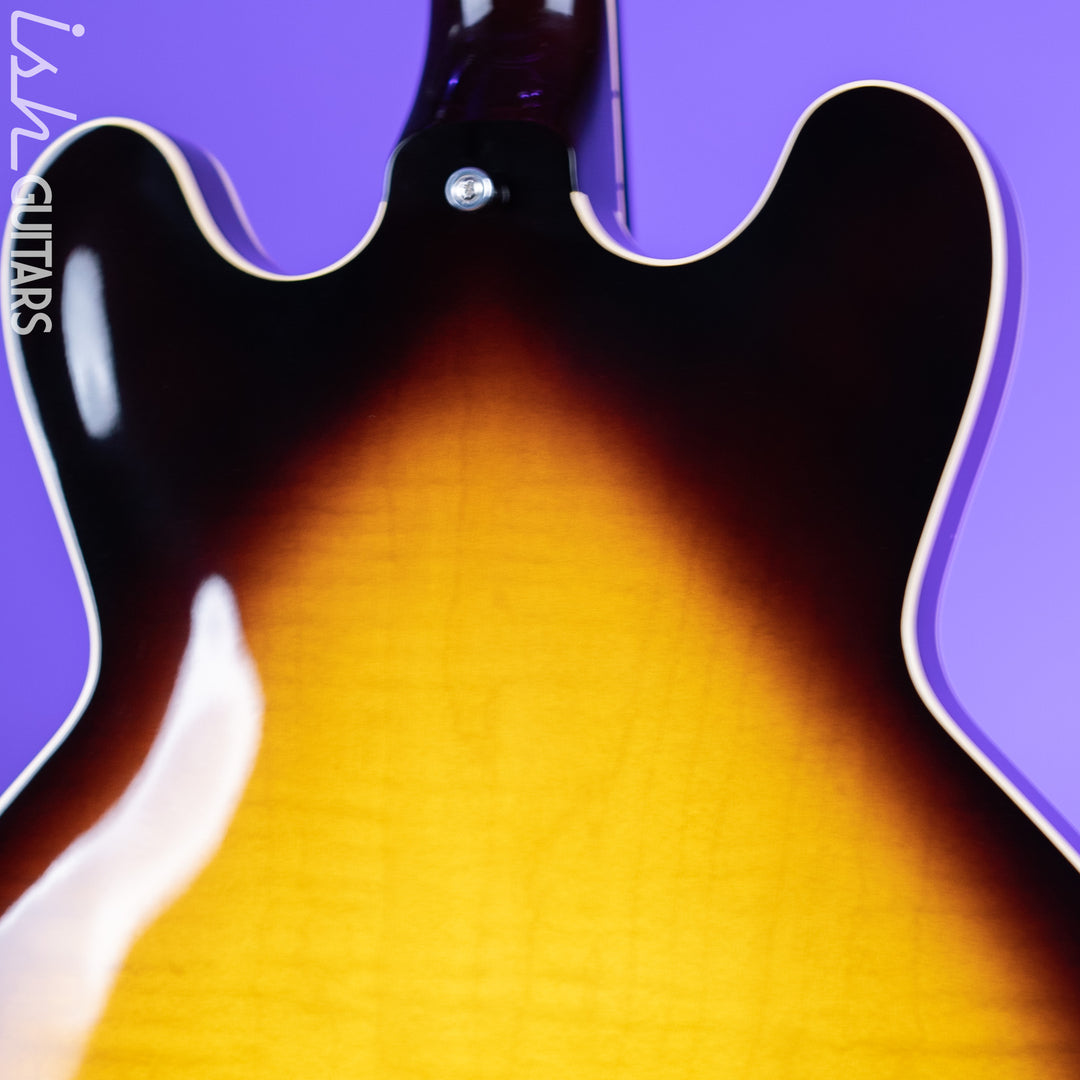 Heritage H-535 Semi-Hollow Electric Guitar Original Sunburst