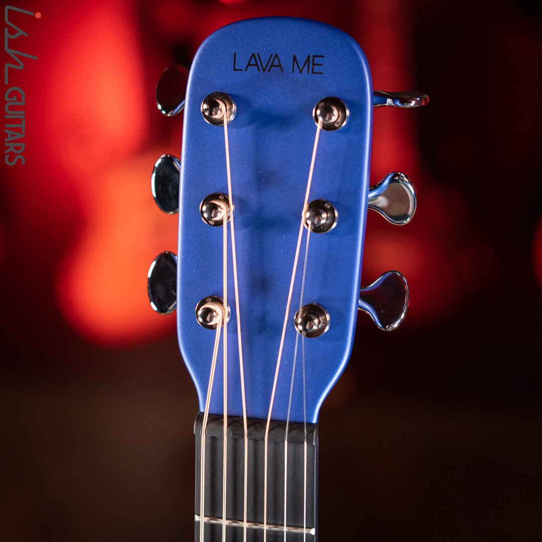 Lava Music Lava Me 3 Smart Acoustic Guitar 38" Blue w/ Space Bag