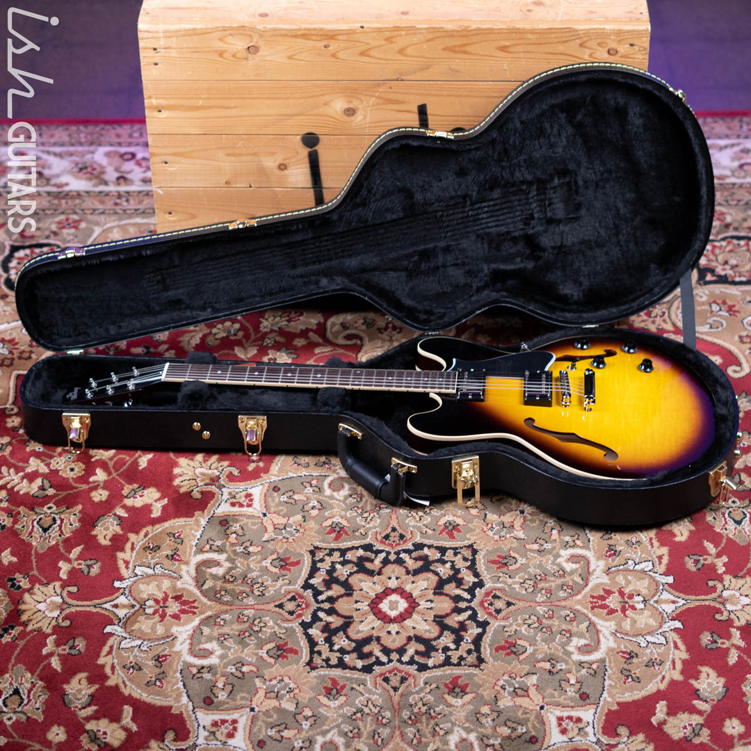 Heritage H-535 Semi-Hollow Electric Guitar Original Sunburst