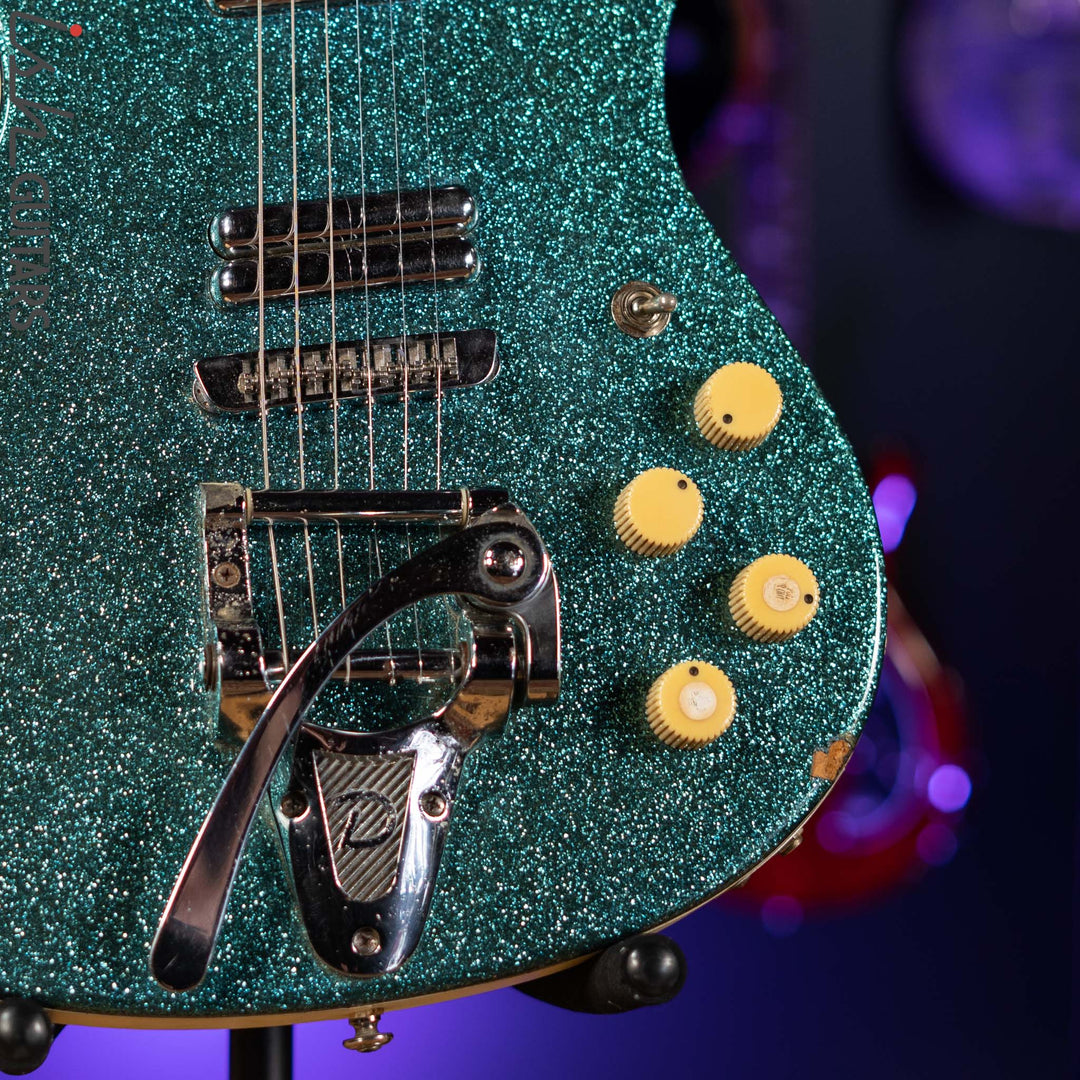 1998-2001 Danelectro Hodad Aquamarine Sparkle
