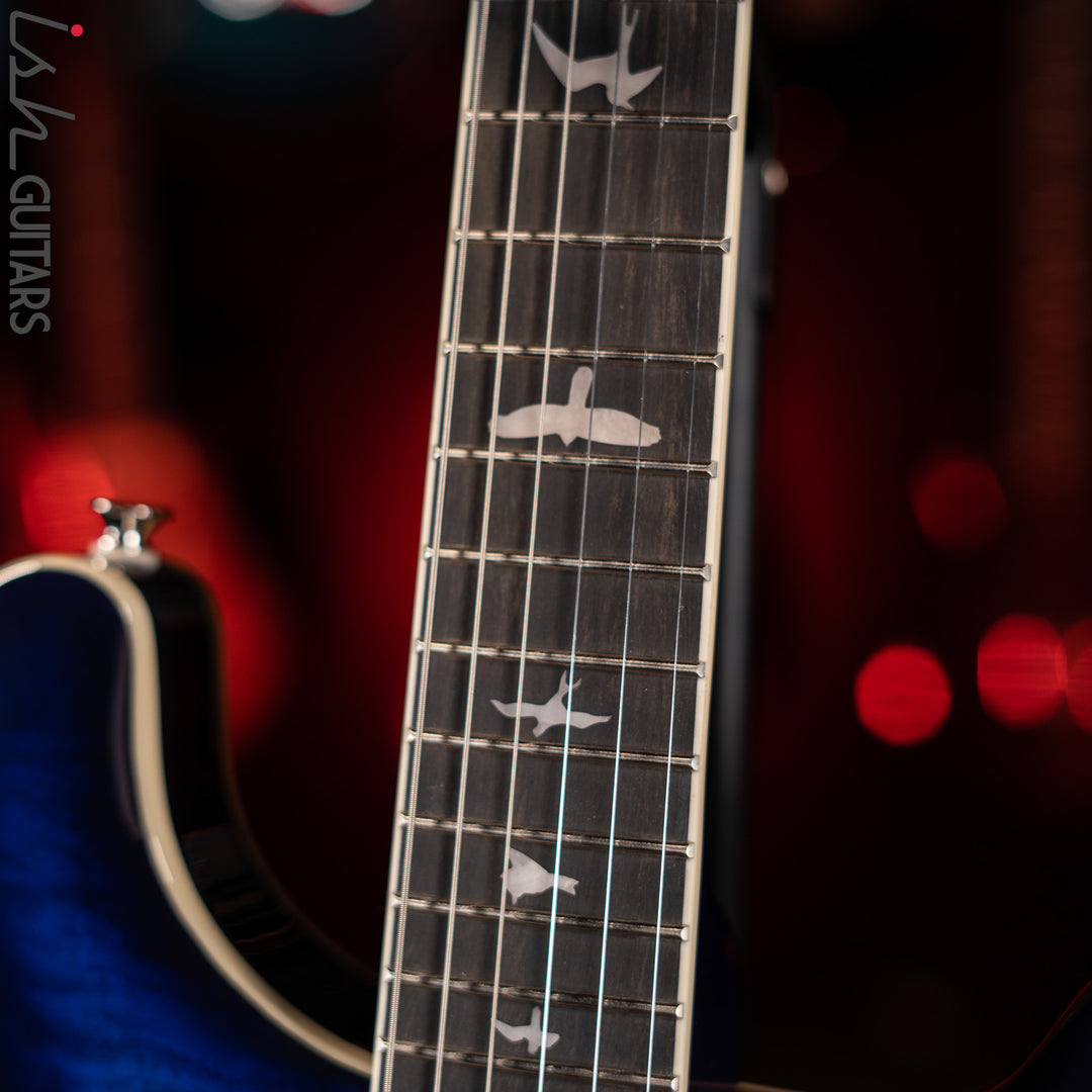 PRS SE Hollowbody II Faded Blue Burst