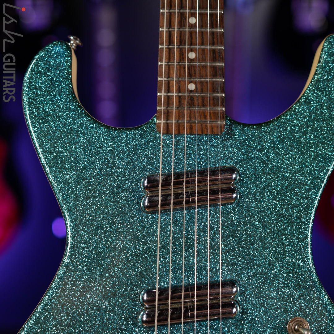 1998-2001 Danelectro Hodad Aquamarine Sparkle