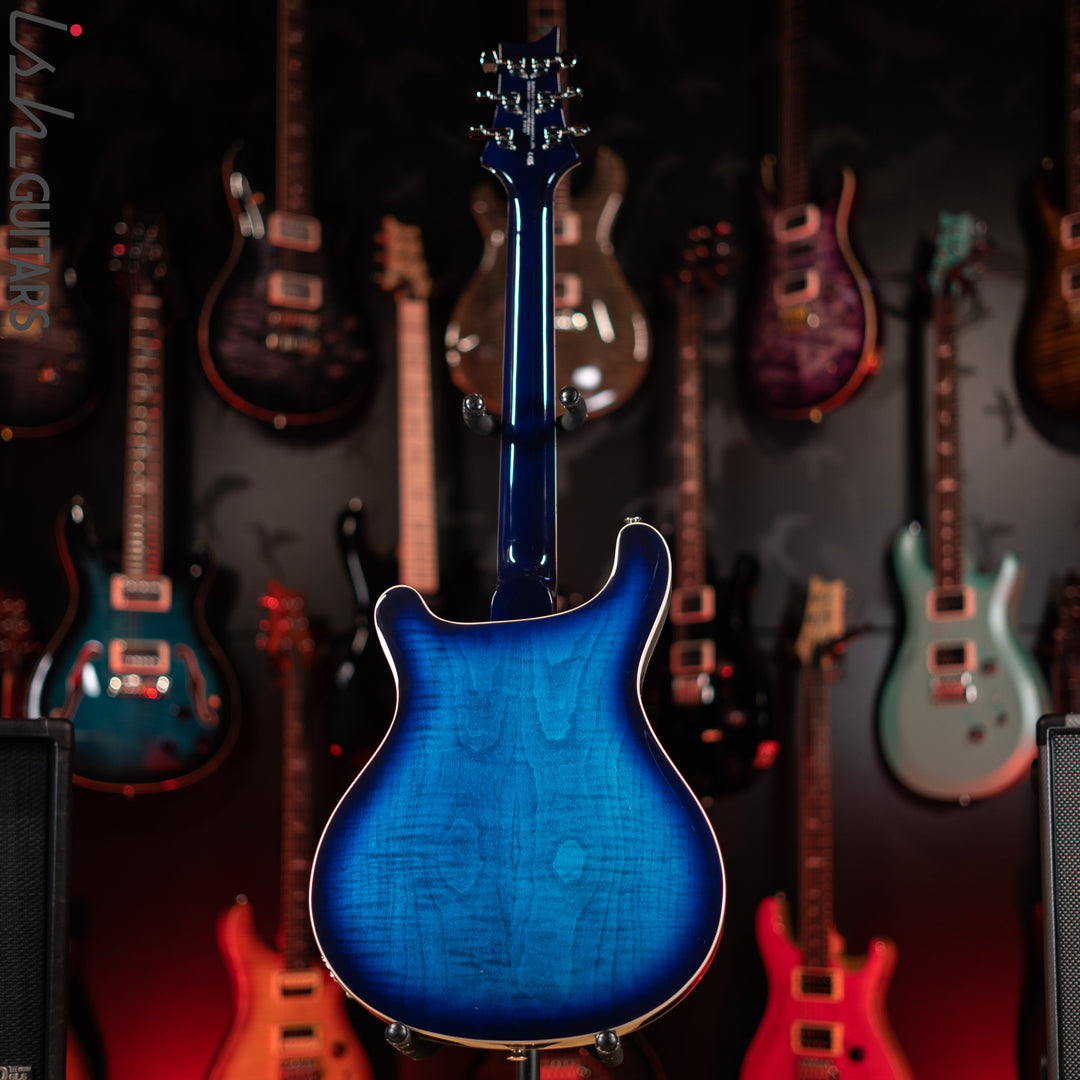 PRS SE Hollowbody II Faded Blue Burst