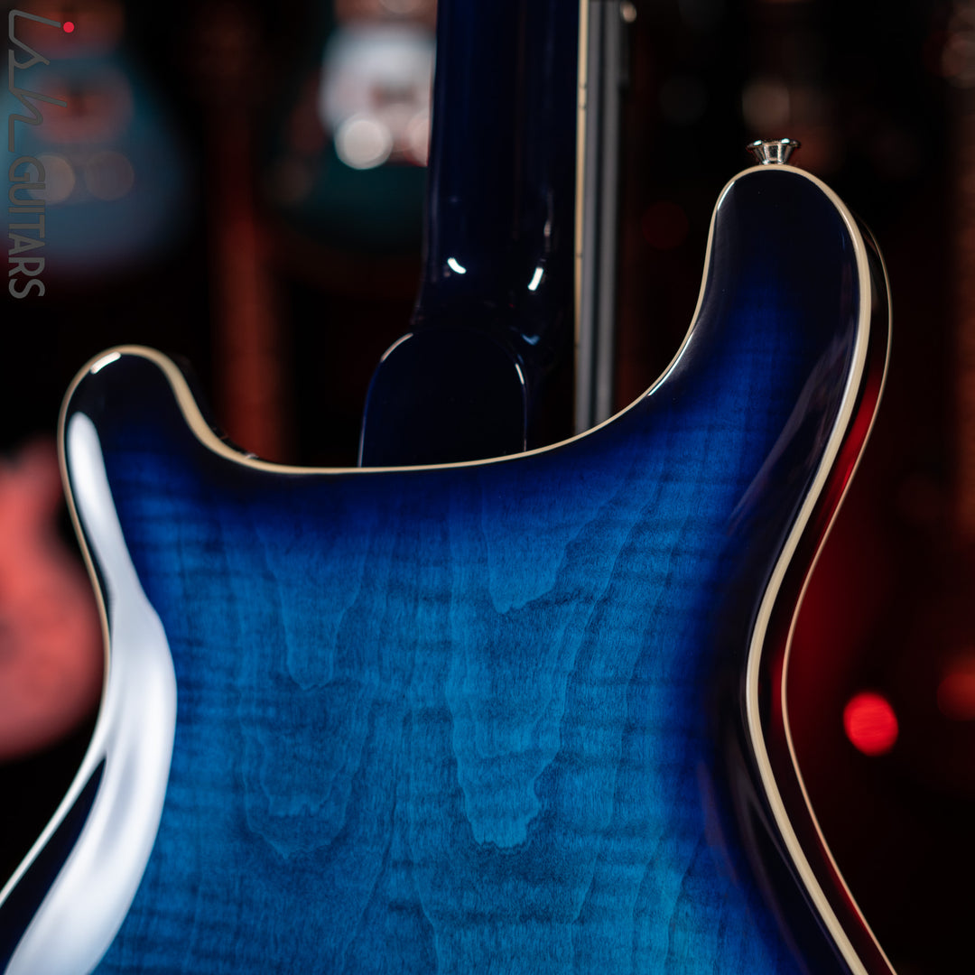 PRS SE Hollowbody II Faded Blue Burst