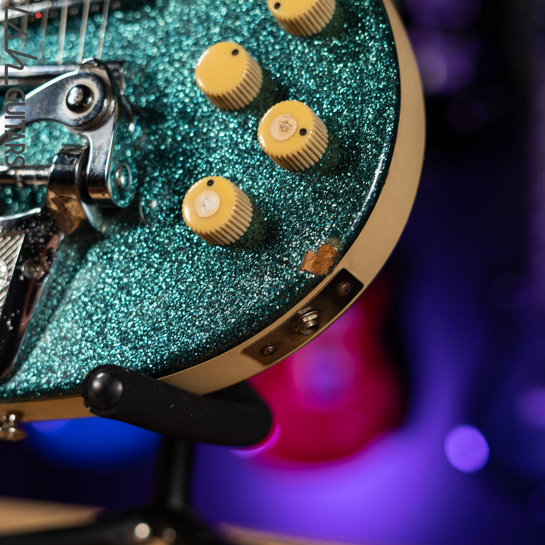 1998-2001 Danelectro Hodad Aquamarine Sparkle