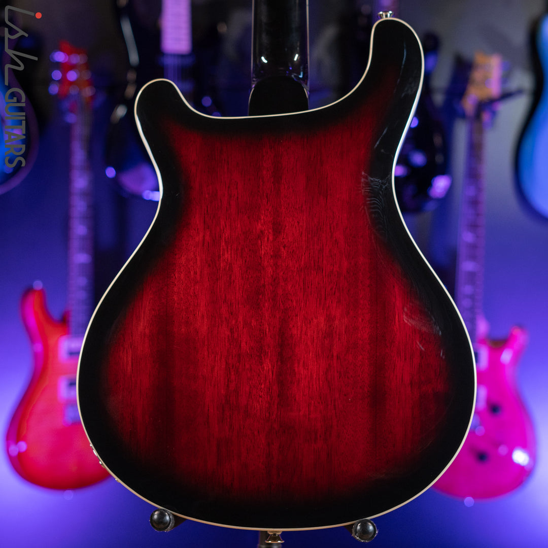 PRS SE Hollowbody Standard Electric Guitar Fire Red Burst